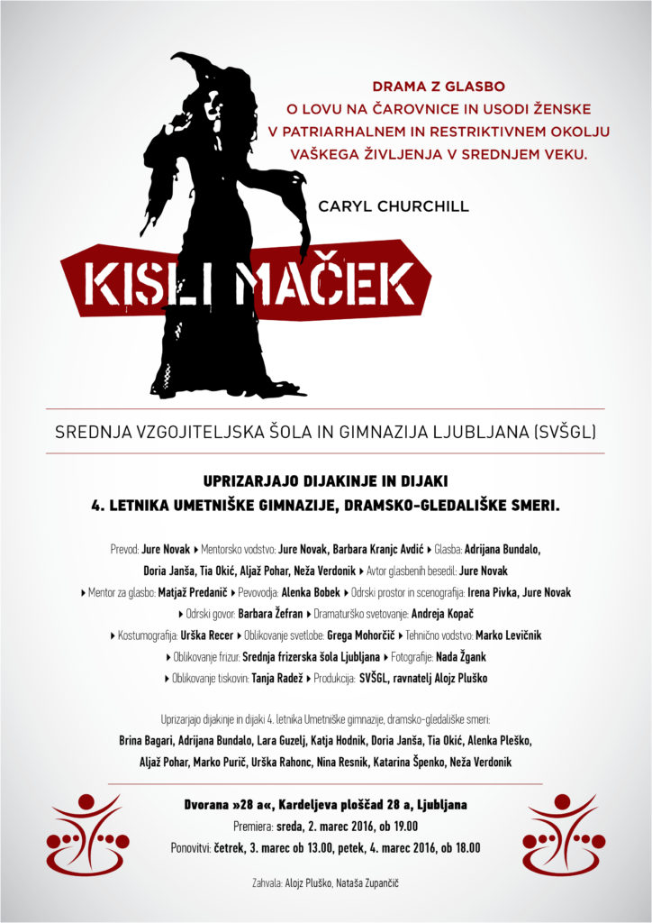 Vabilo Kisli maček