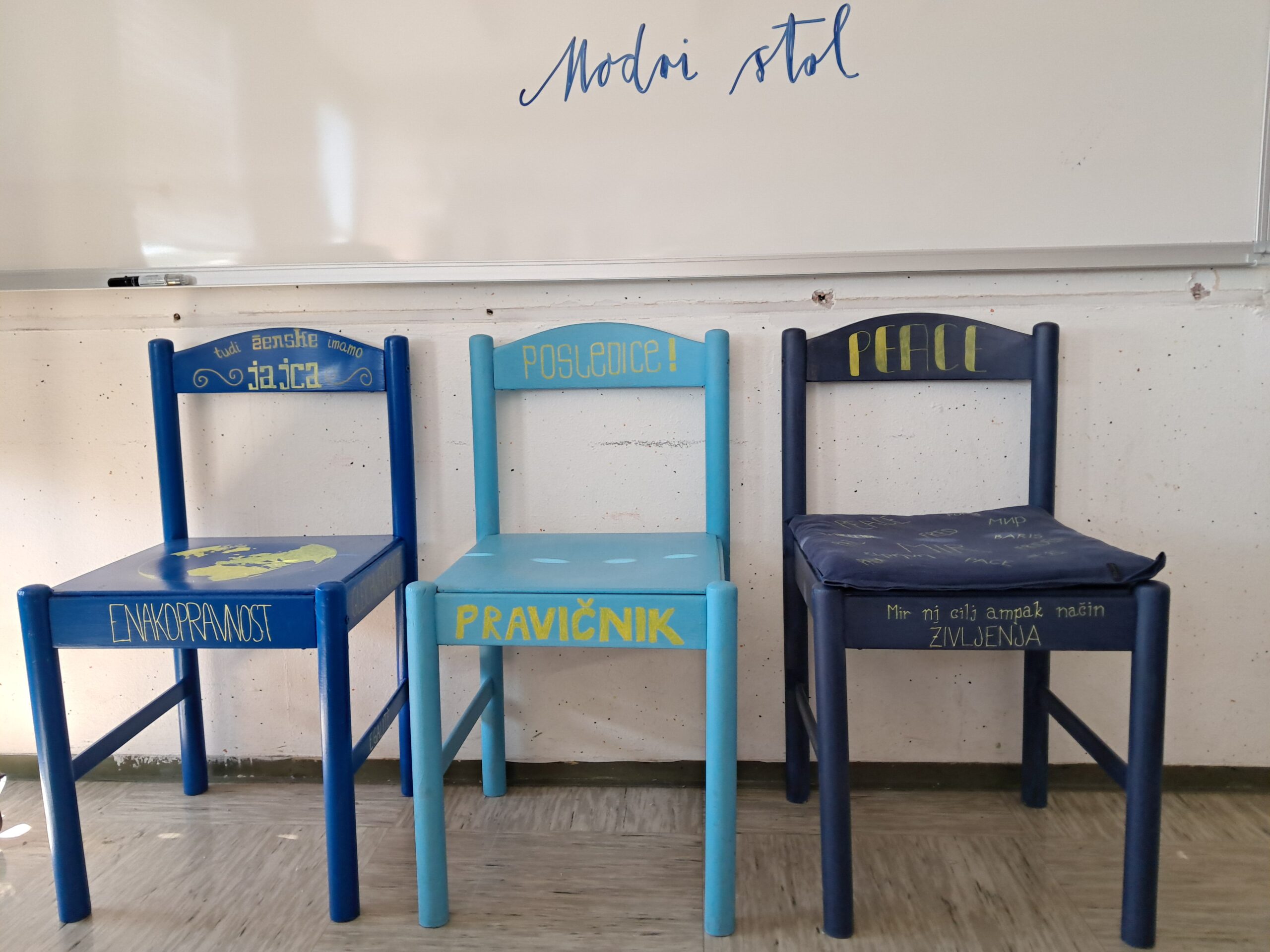Modri stol